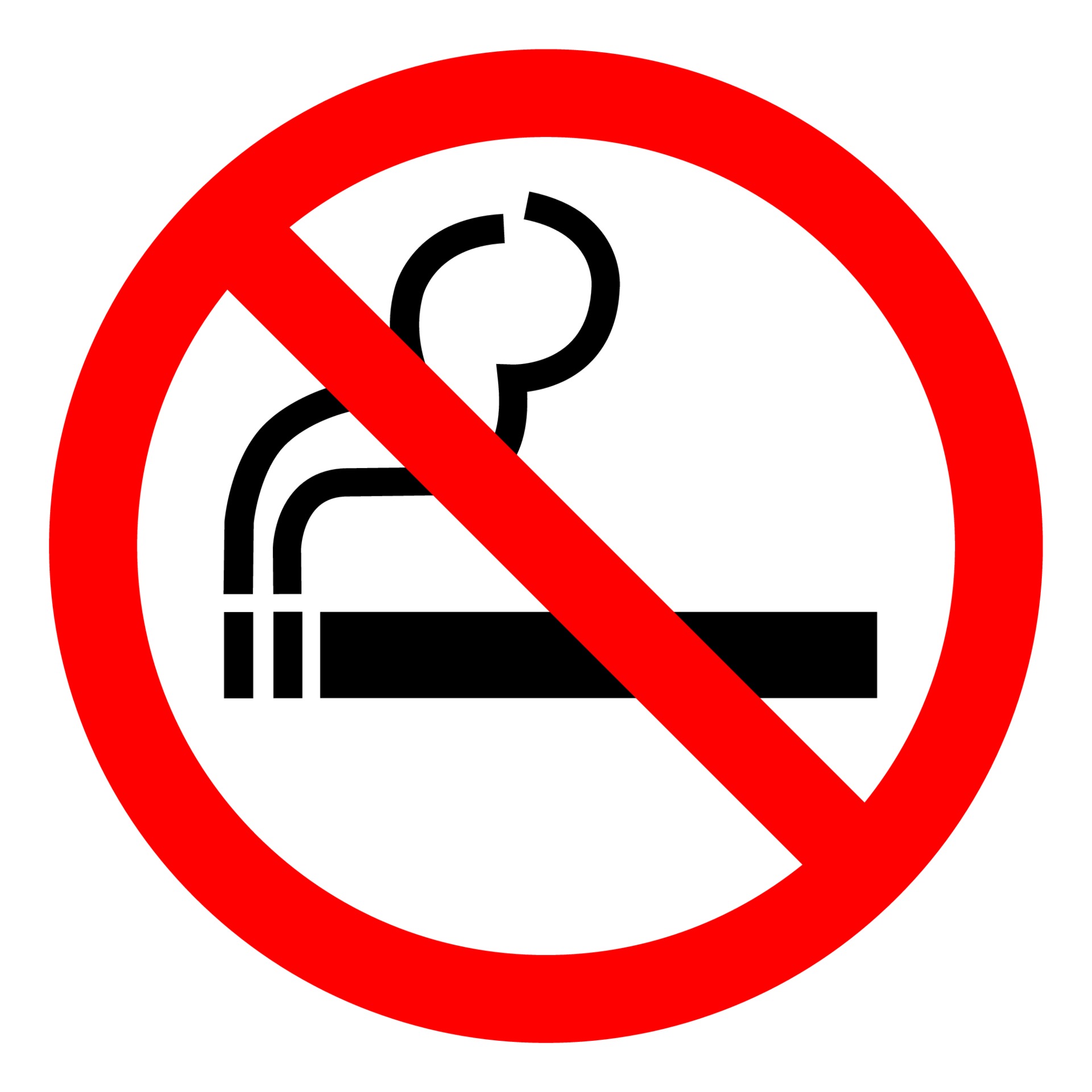Detail No Smoking Vector Nomer 22