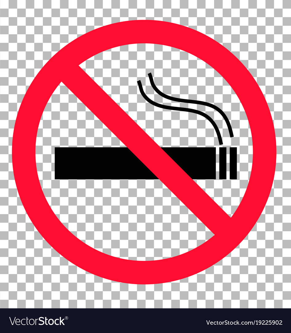 Detail No Smoking Vector Nomer 24