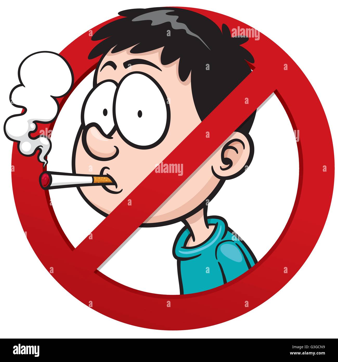 Detail No Smoking Vector Nomer 26