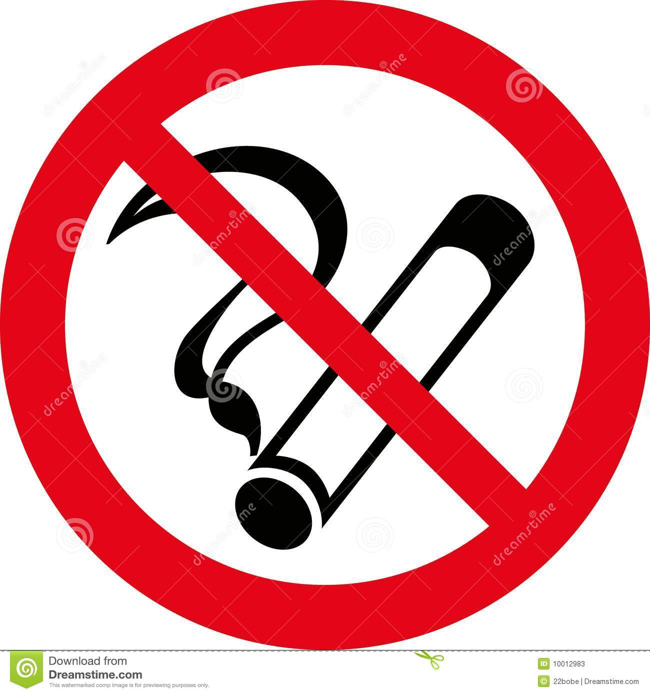 Detail No Smoking Vector Nomer 29