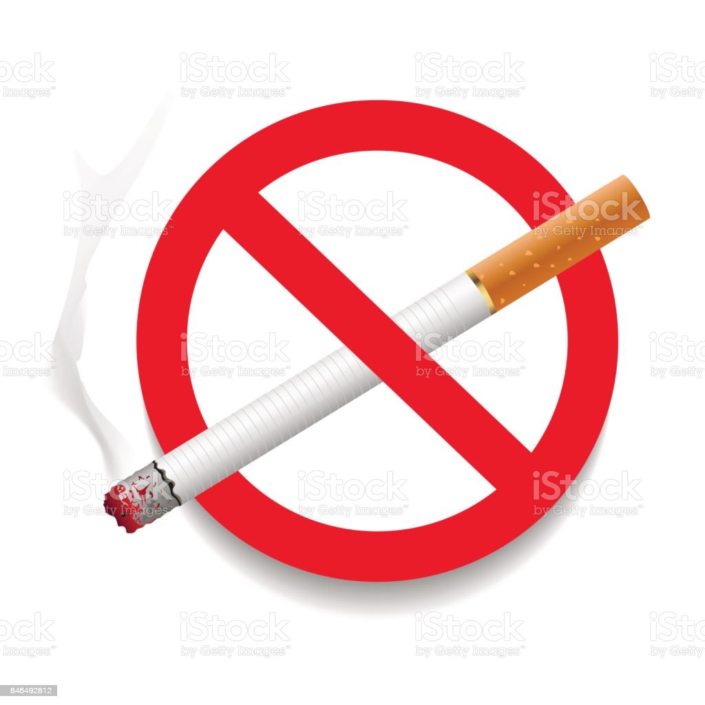 Detail No Smoking Vector Nomer 32