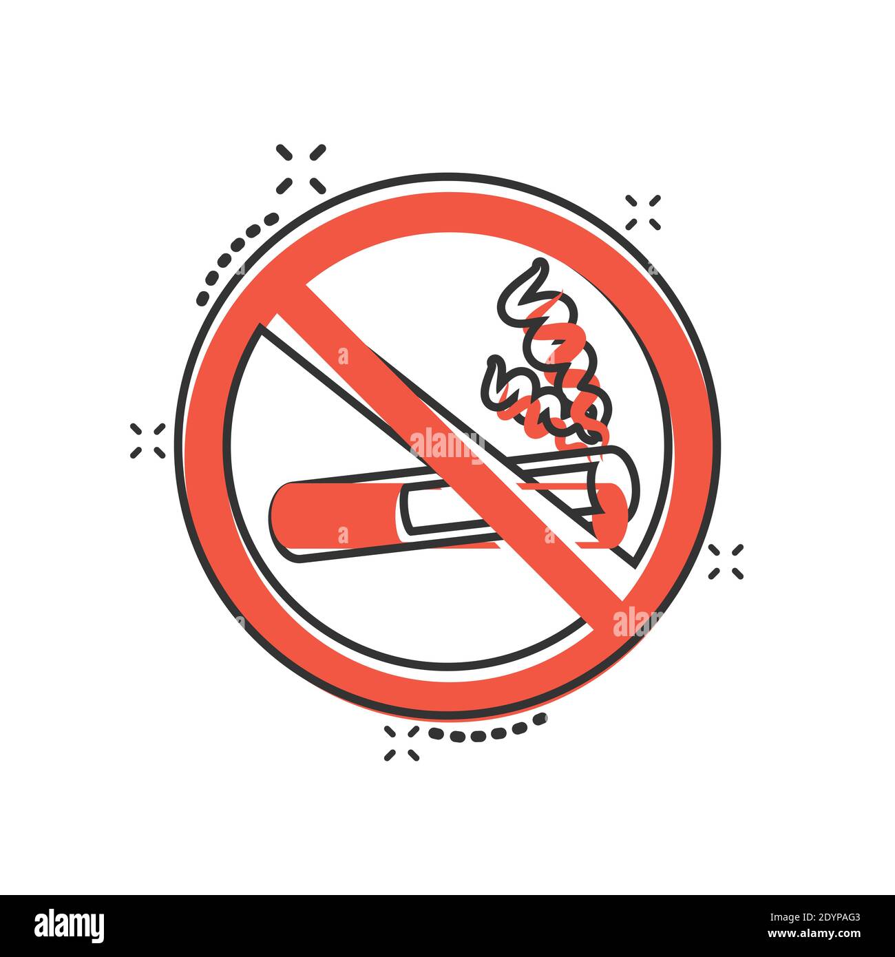 Detail No Smoking Vector Nomer 36