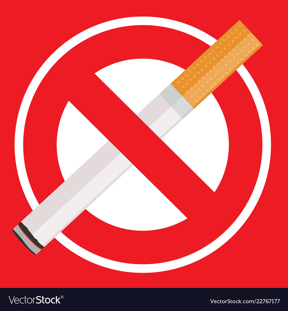 Detail No Smoking Vector Nomer 41