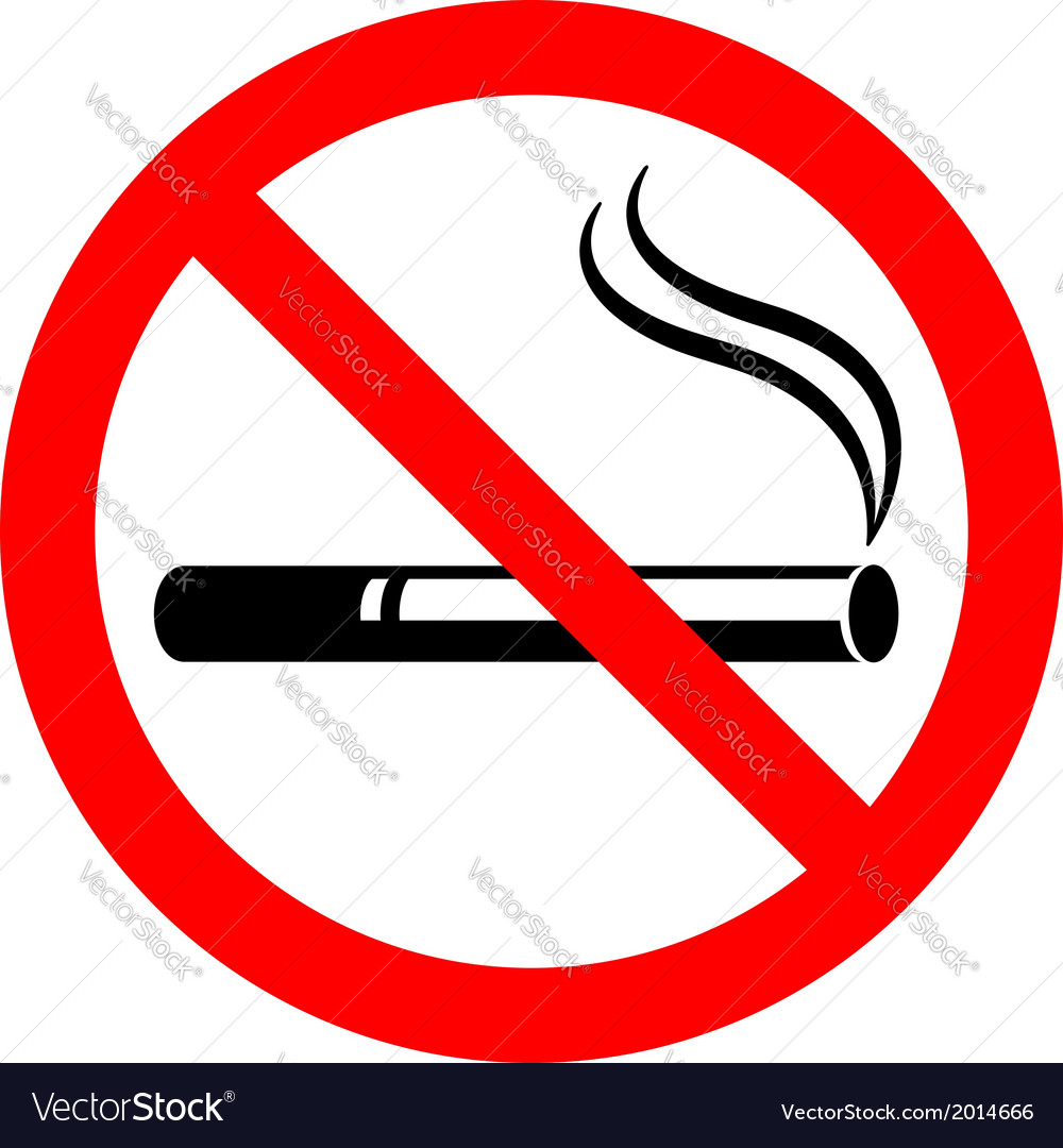 Detail No Smoking Vector Nomer 48