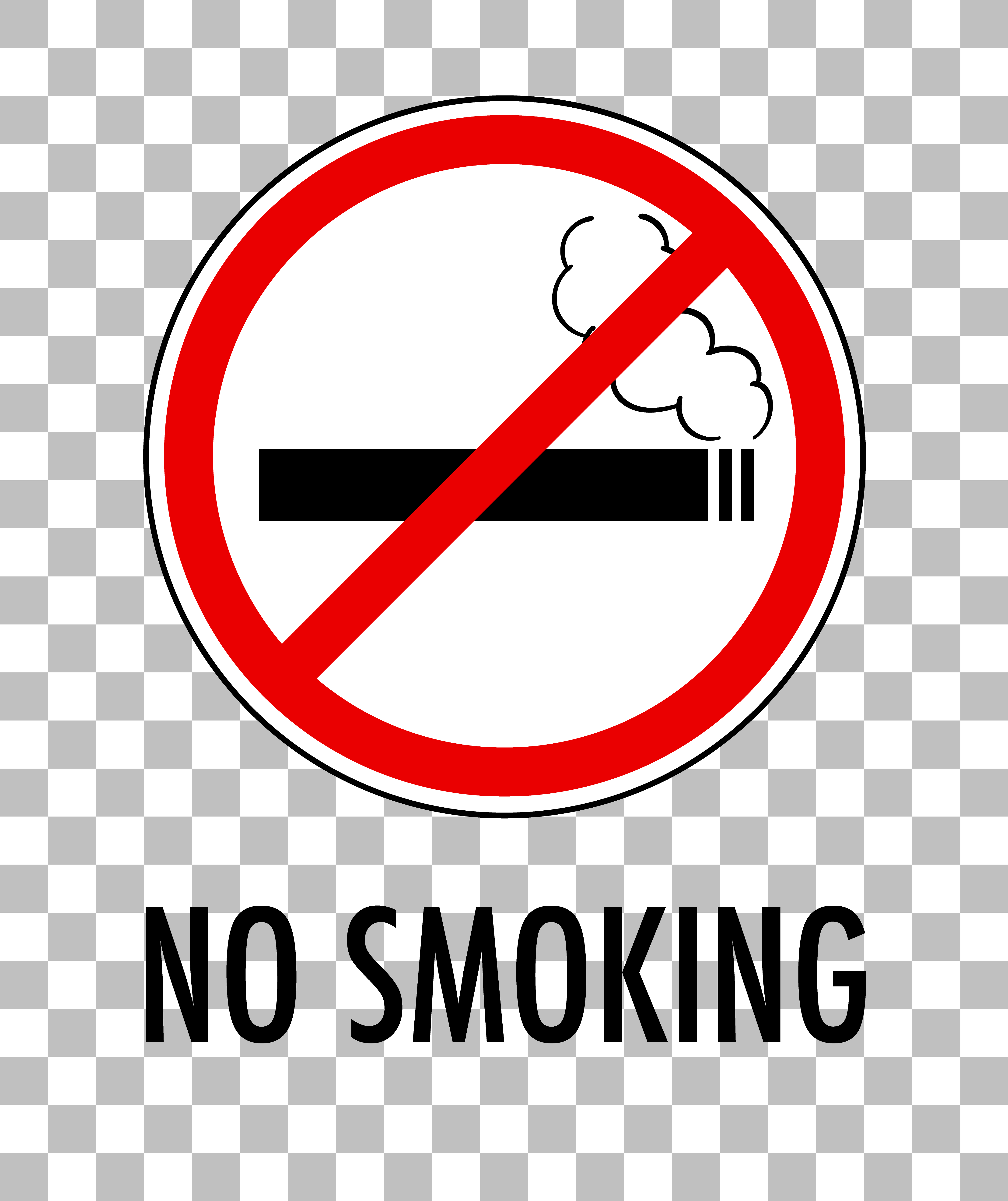 Detail No Smoking Vector Nomer 49
