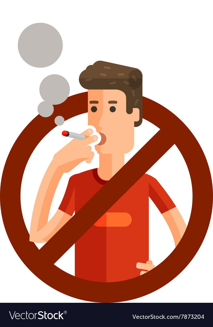 Detail No Smoking Vector Nomer 51