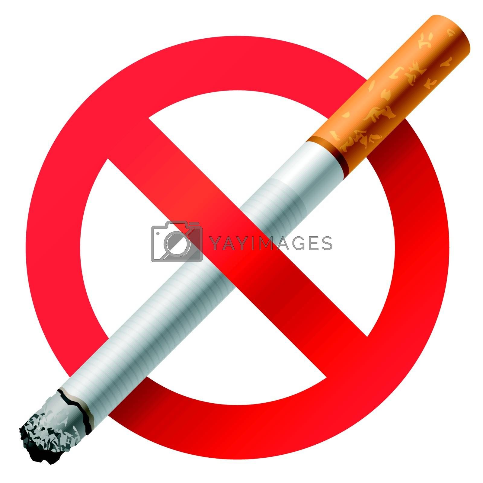 Detail No Smoking Vector Nomer 52