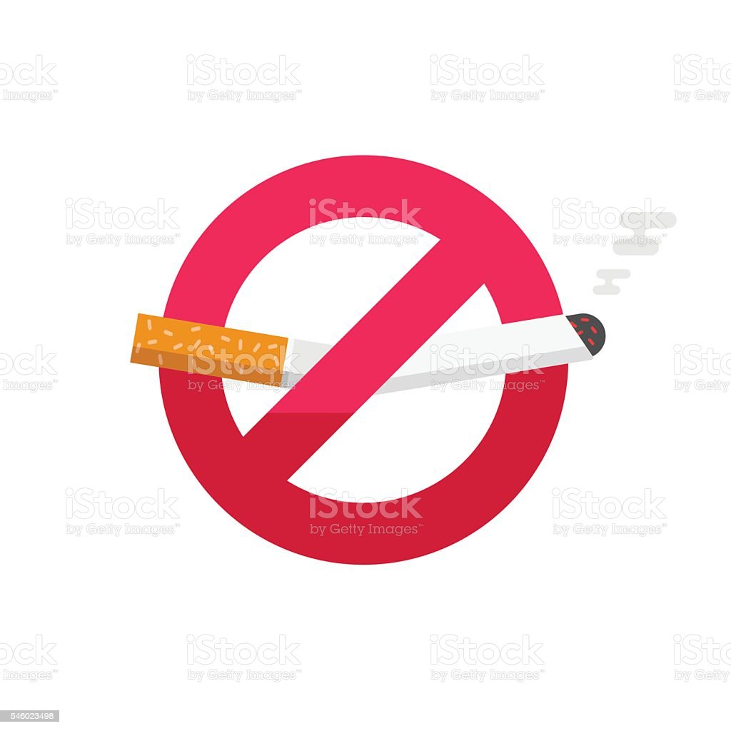 Detail No Smoking Vector Nomer 53