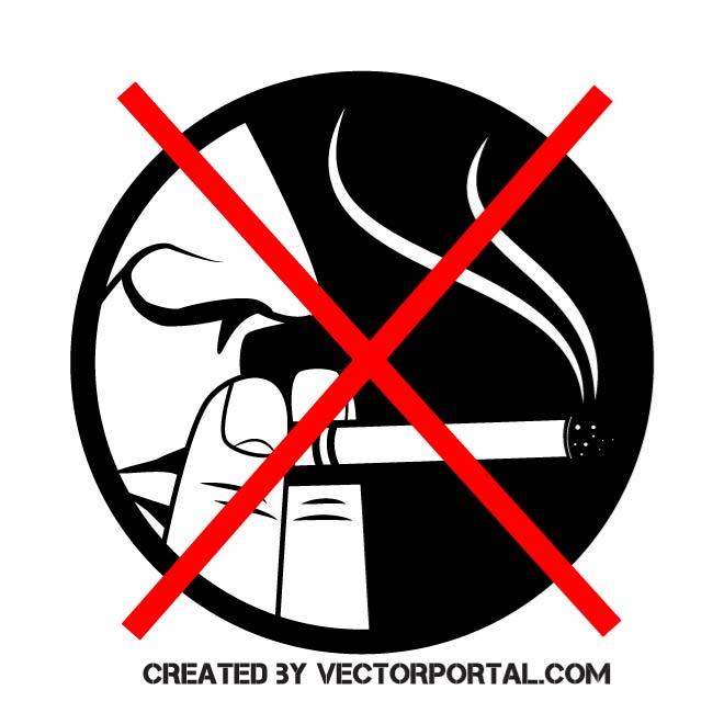 Detail No Smoking Vector Nomer 56