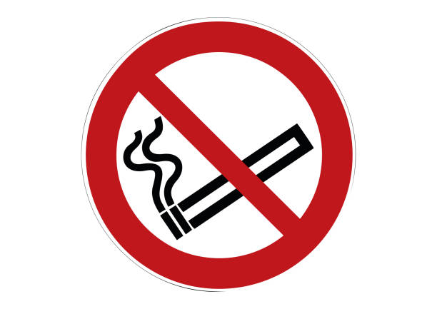 Detail No Smoking Vector Nomer 10