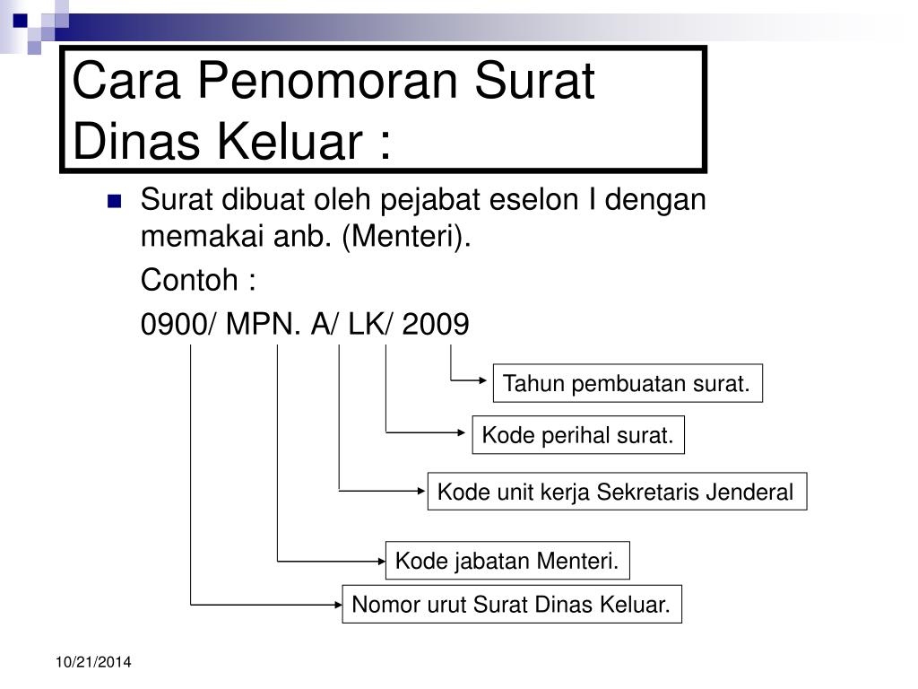 Detail No Surat Resmi Nomer 46