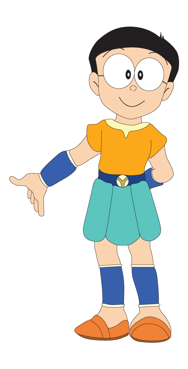 Detail Nobita Vector Nomer 6