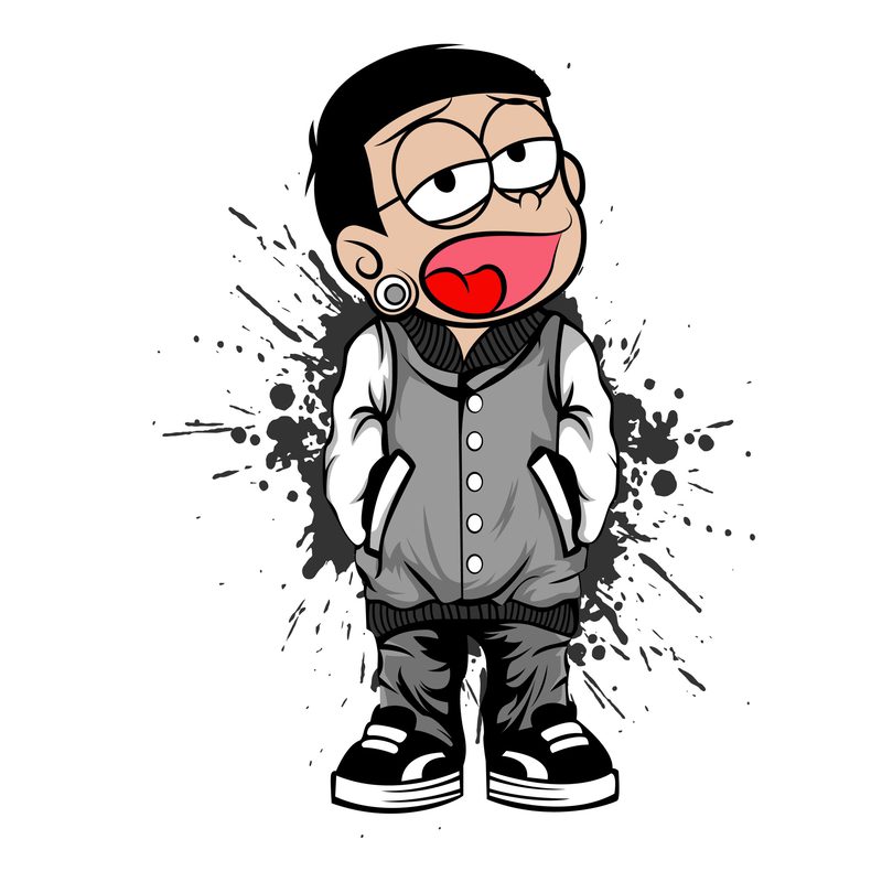 Detail Nobita Vector Nomer 9