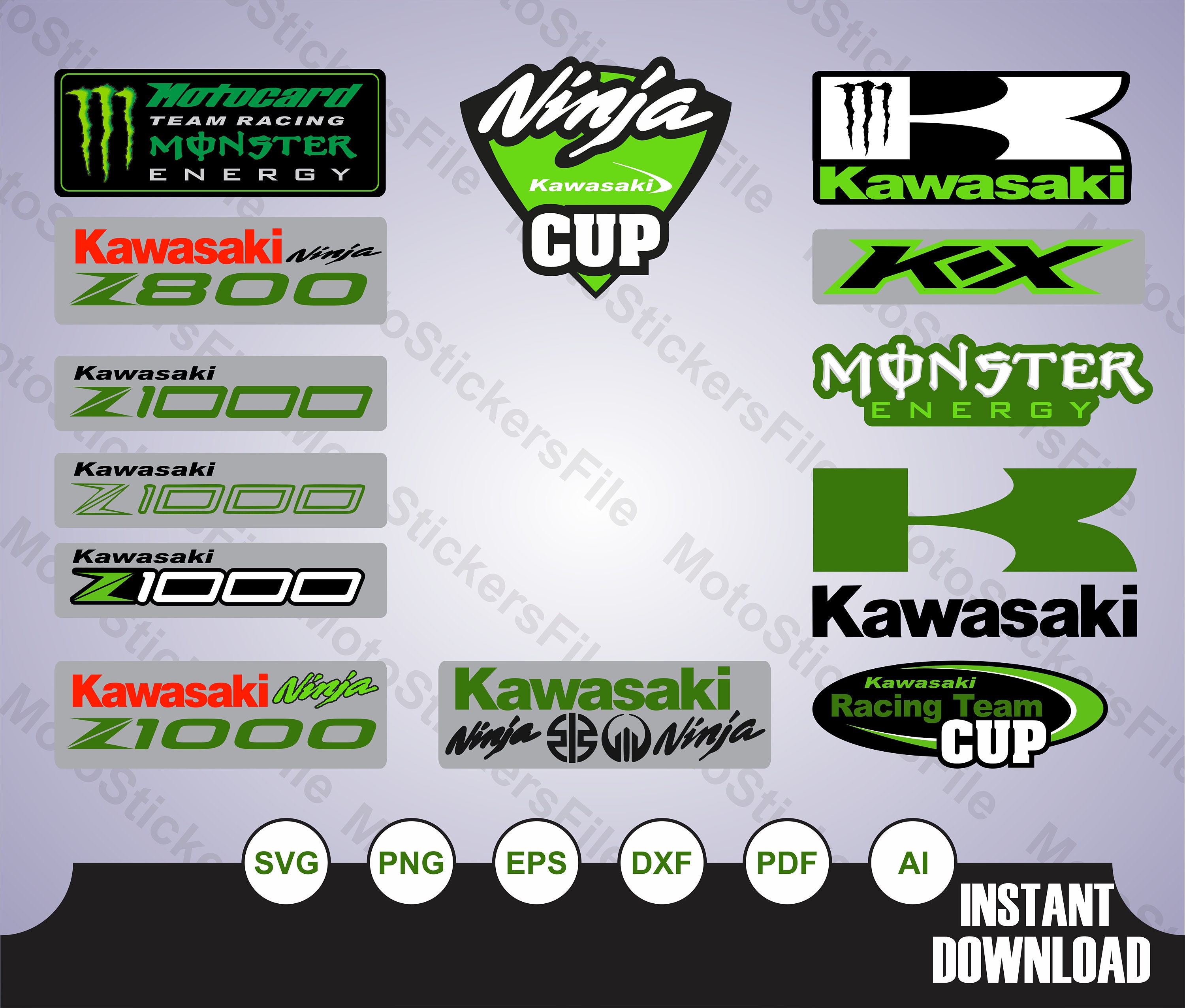 Detail Logo Kawasaki Ninja Vector Nomer 46