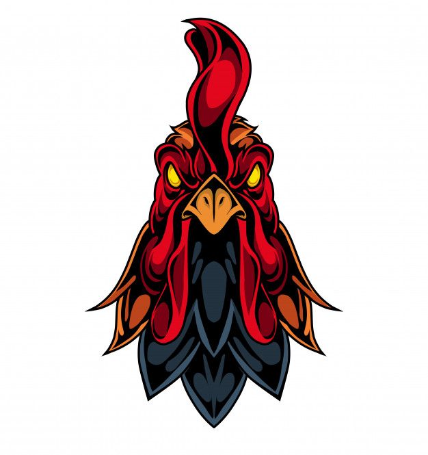 Logo Kepala Ayam Vector - KibrisPDR