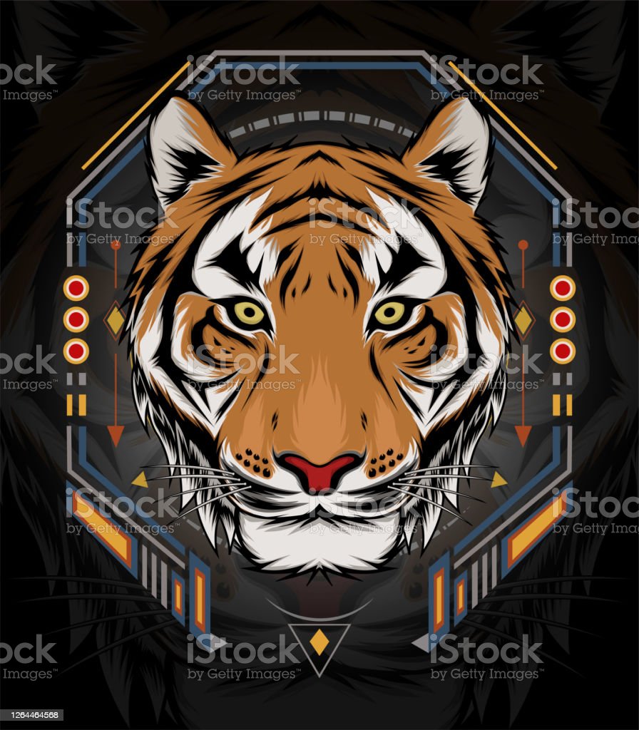 Detail Logo Kepala Harimau Nomer 21