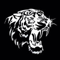 Detail Logo Kepala Harimau Tribal Nomer 26