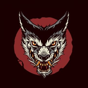 Detail Logo Kepala Serigala Keren Nomer 3