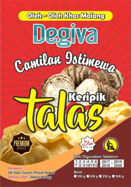 Detail Logo Keripik Talas Nomer 4