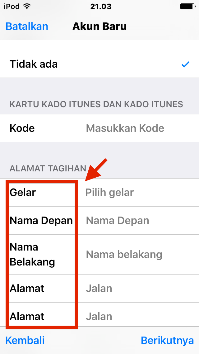 Detail Nomor Kartu Kado Itunes Nomer 2