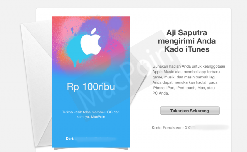 Detail Nomor Kartu Kado Itunes Nomer 22