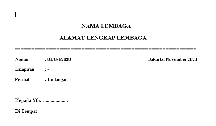 Detail Nomor Nomor Surat Nomer 44