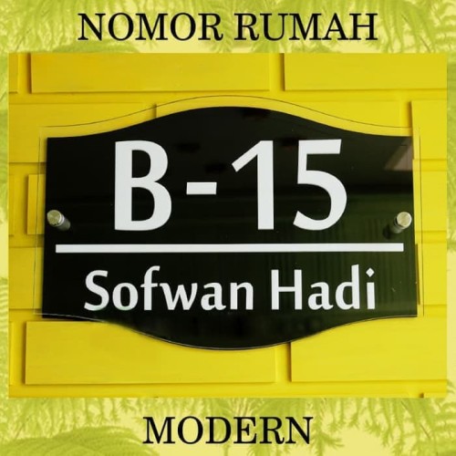 Detail Nomor Rumah Cantik Nomer 16