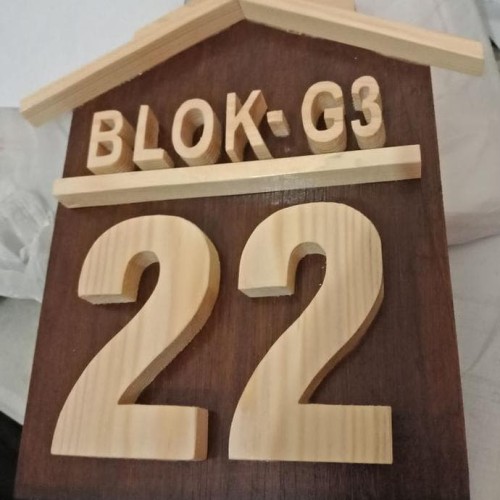 Detail Nomor Rumah Dari Kayu Nomer 38