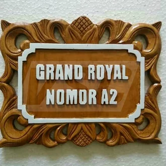 Detail Nomor Rumah Dari Kayu Nomer 52