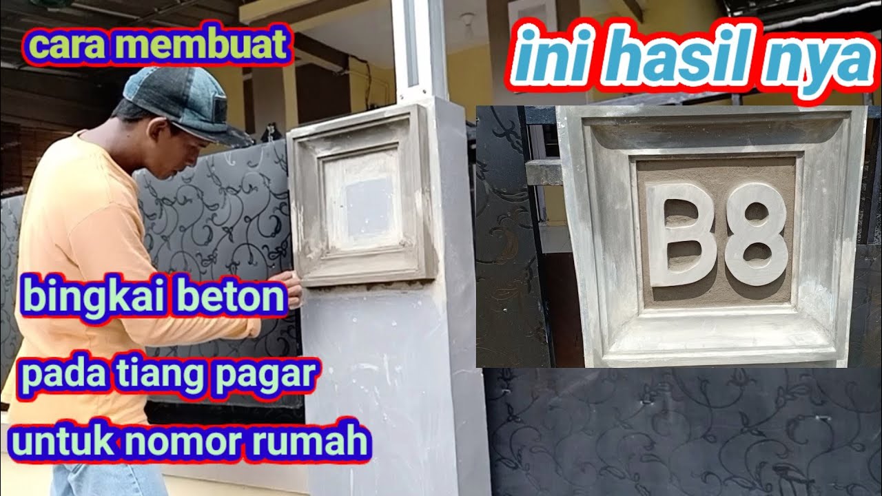 Detail Nomor Rumah Di Pagar Nomer 27