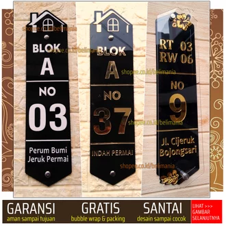 Detail Nomor Rumah Klasik Nomer 47