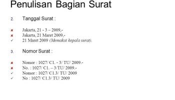 Detail Nomor Surat Dinas Nomer 54