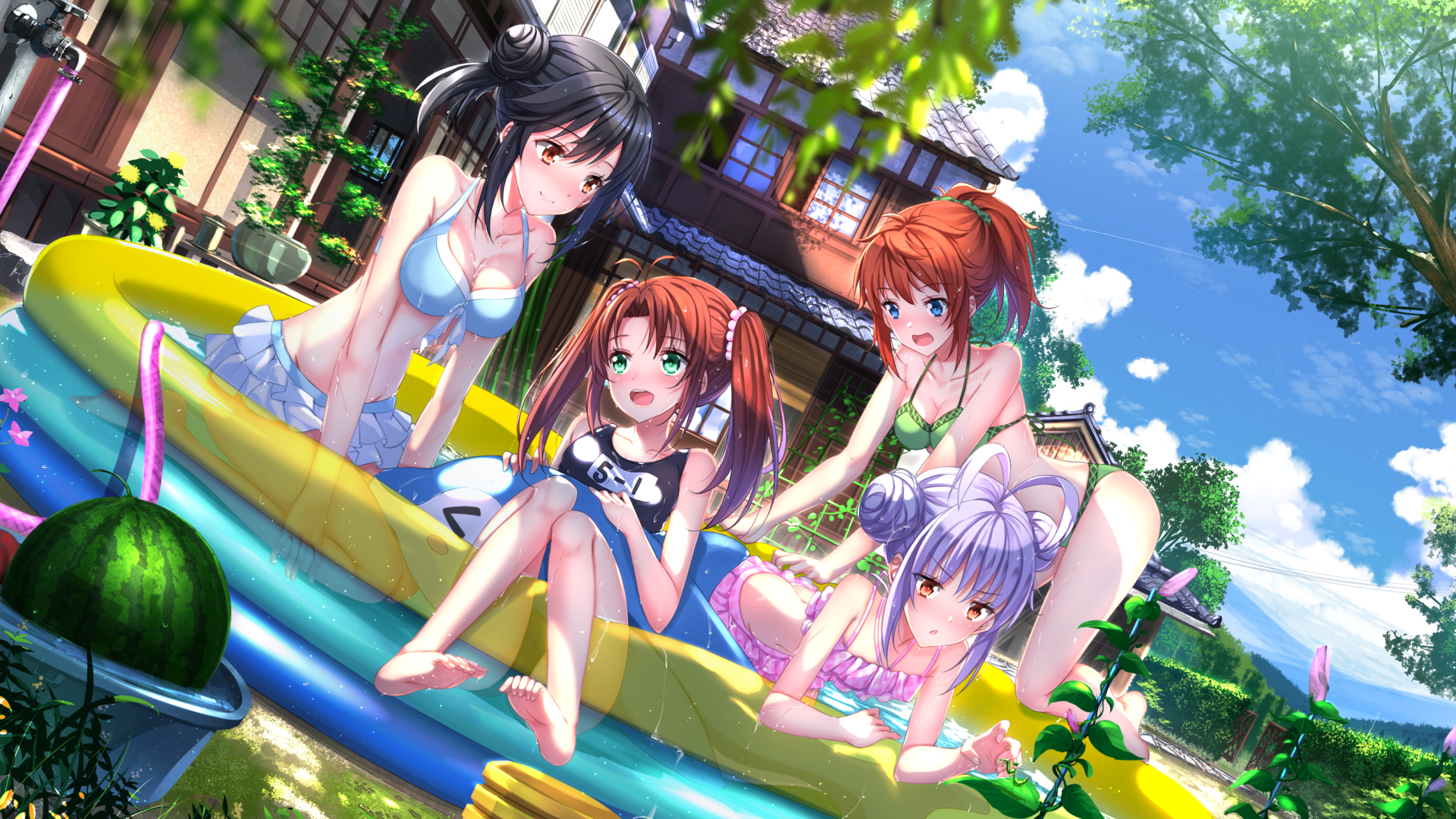 Download Non Non Biyori Wallpaper Nomer 1