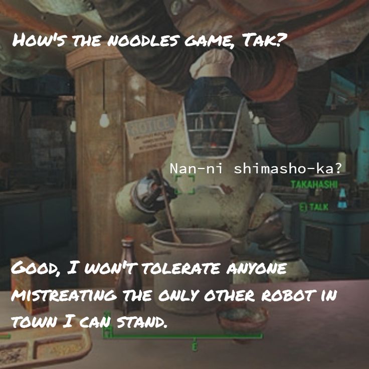 Detail Noodle Robot Fallout 4 Nomer 41