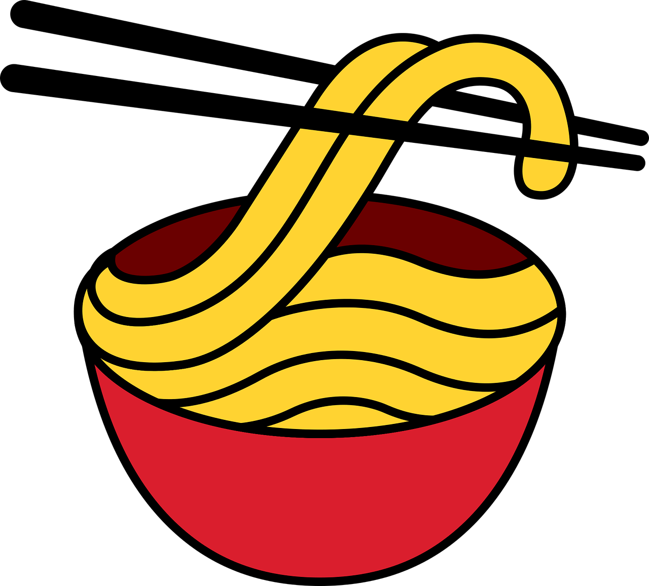 Detail Noodles Vector Png Nomer 32