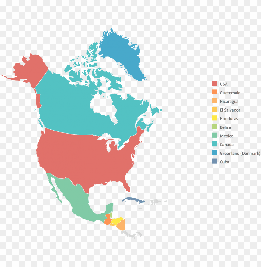 Detail North America Map Png Nomer 11