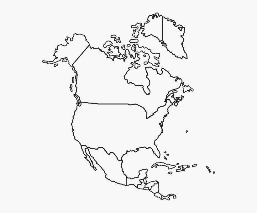 Detail North America Map Png Nomer 16