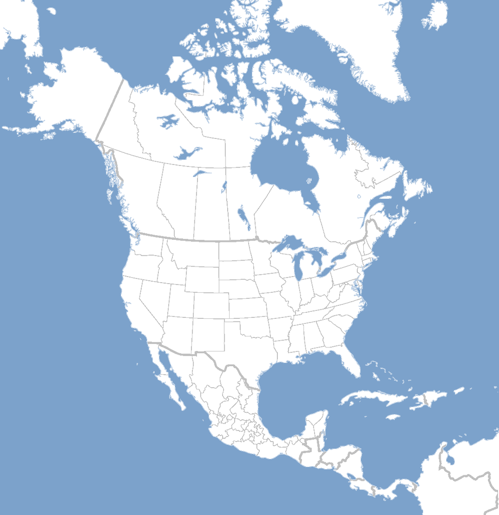 Detail North America Map Png Nomer 19