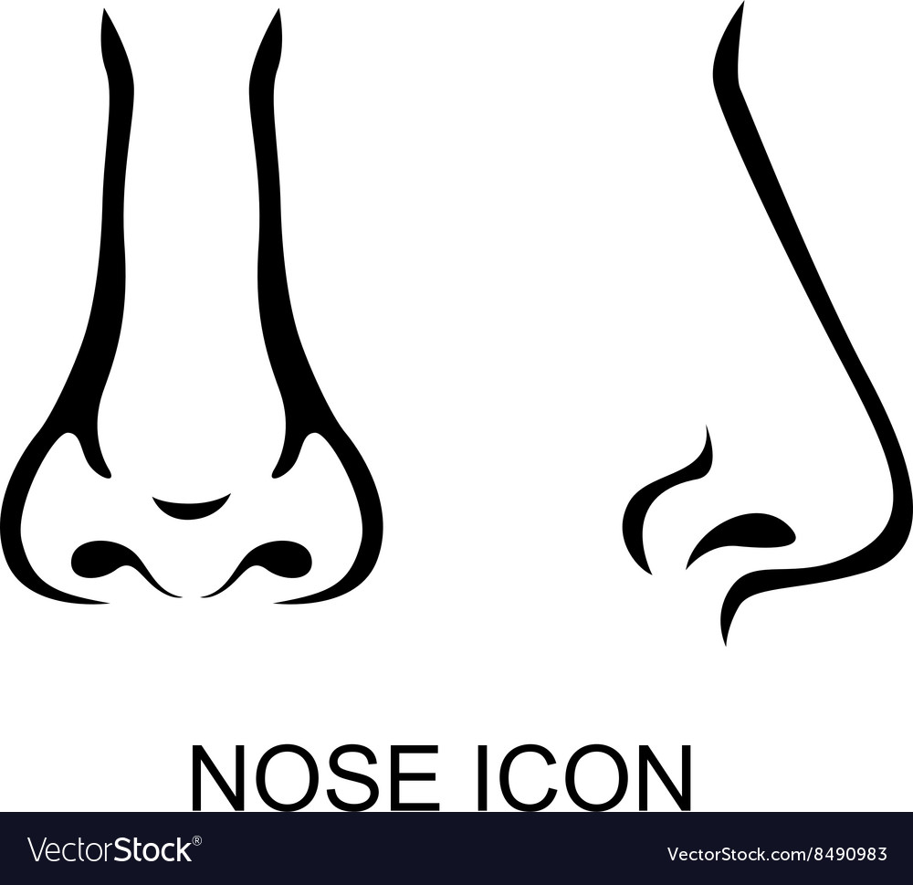 Detail Nose Vector Nomer 28