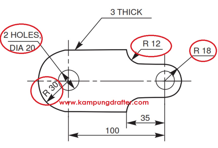 Detail Notasi Gambar Teknik Nomer 22