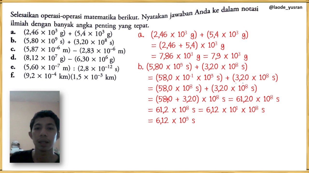 Detail Notasi Ilmiah Matematika Nomer 2