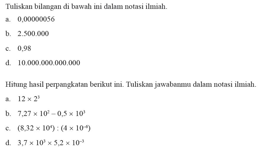 Detail Notasi Ilmiah Matematika Nomer 42