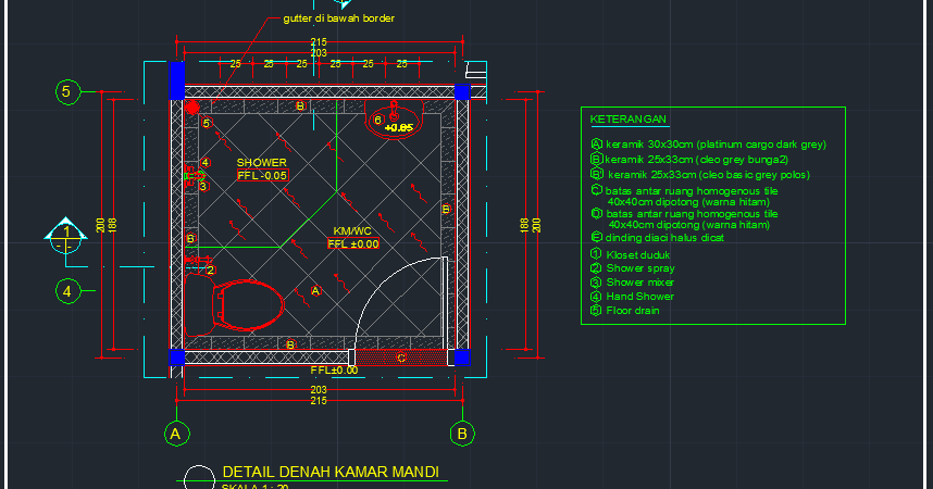 Detail Notasi Symbol Pintu Jendela Pada Gambar Denah Autocad Nomer 27