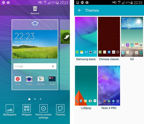 Detail Note 4 Themes Nomer 2