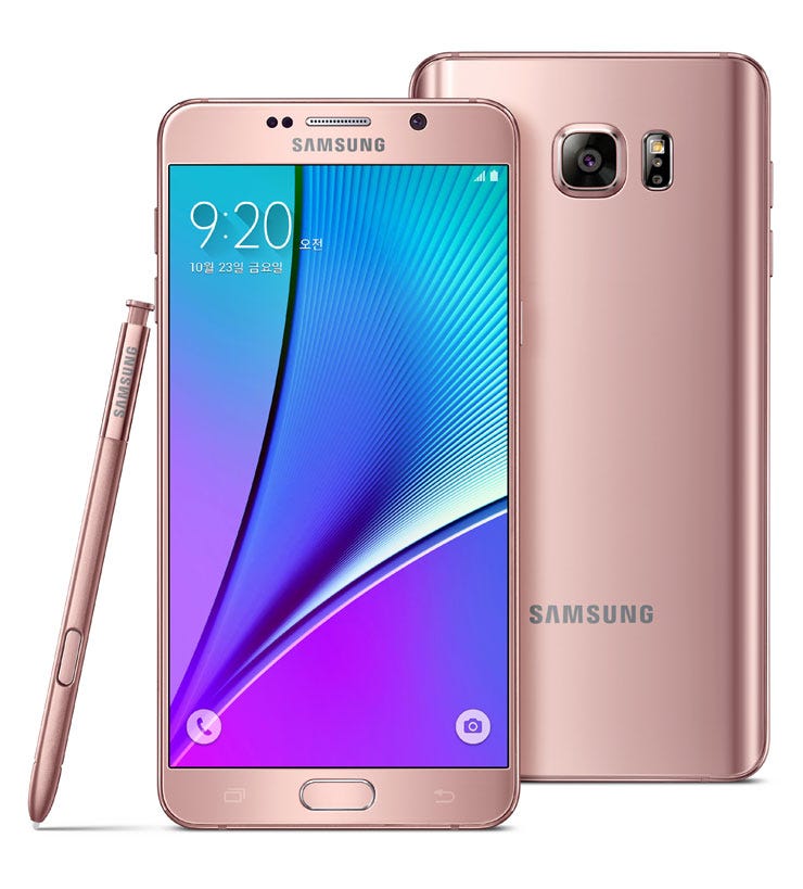 Note 5 Pink - KibrisPDR