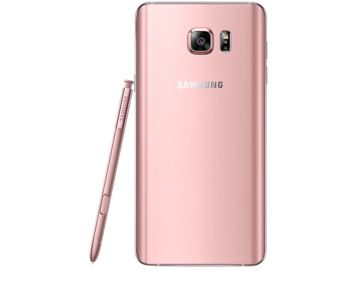 Detail Note 5 Pink Nomer 6
