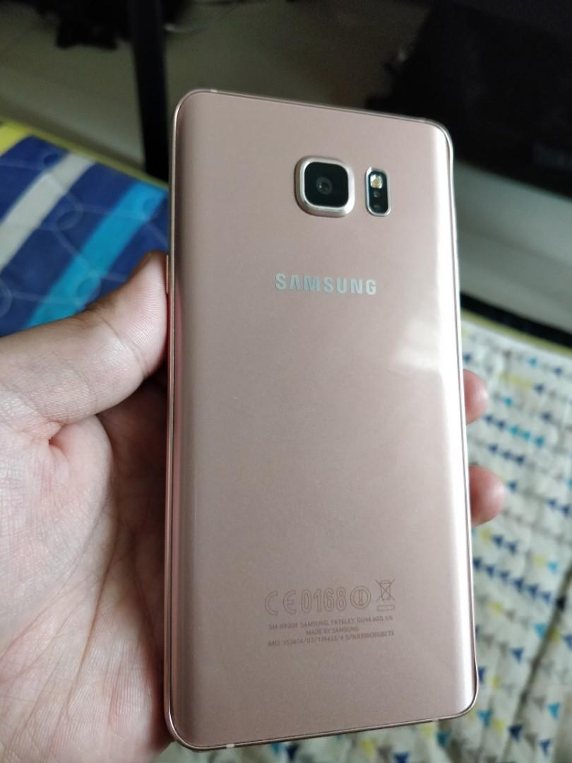 Detail Note 5 Pink Nomer 48