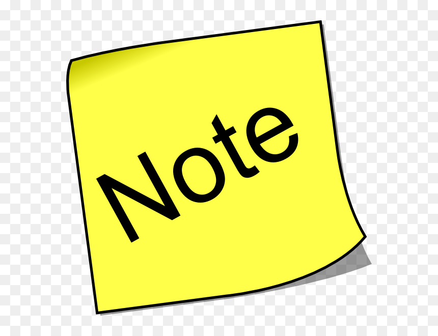 Detail Note Clipart Nomer 44