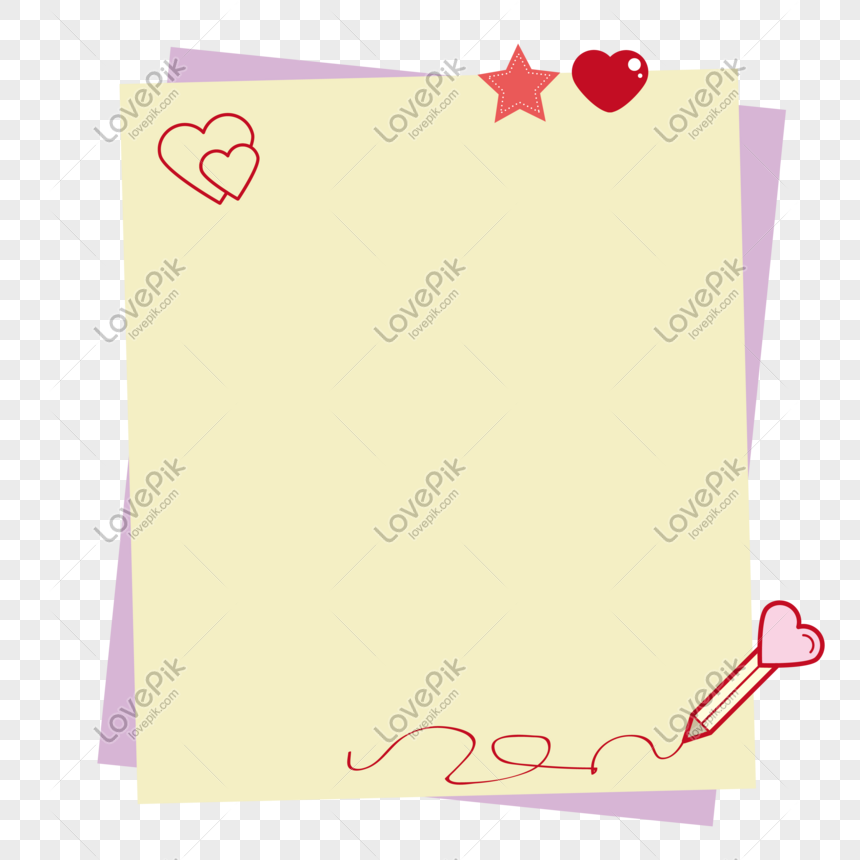 Detail Note Paper Vector Png Nomer 30
