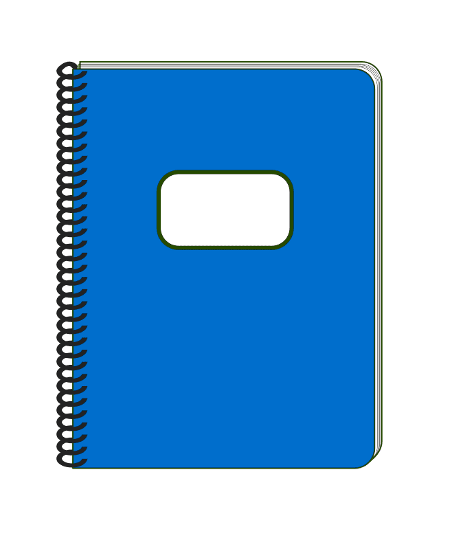 Detail Notebook Clipart Png Nomer 12